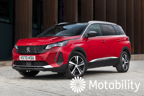 Red Peugeot 5008