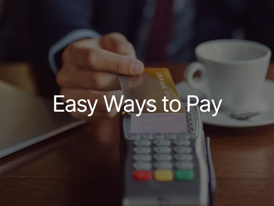 Easy Ways to Pay at Underwoods Motoring