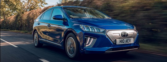 Hyundai IONIQ Named Best Electric Family Car