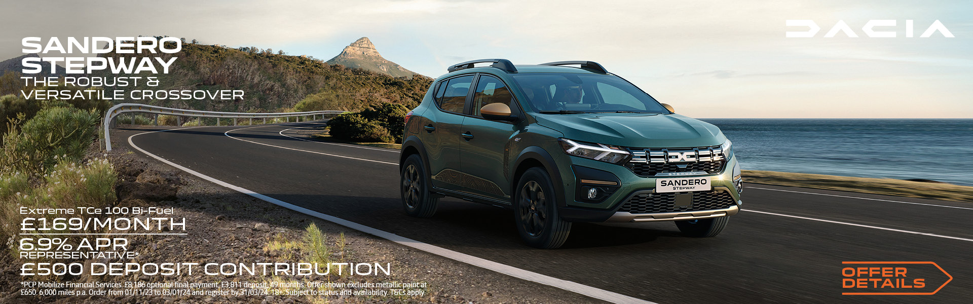 New and Used Dacia Car Dealer Gravells Kidwelly SA17 4TF 01554 890436