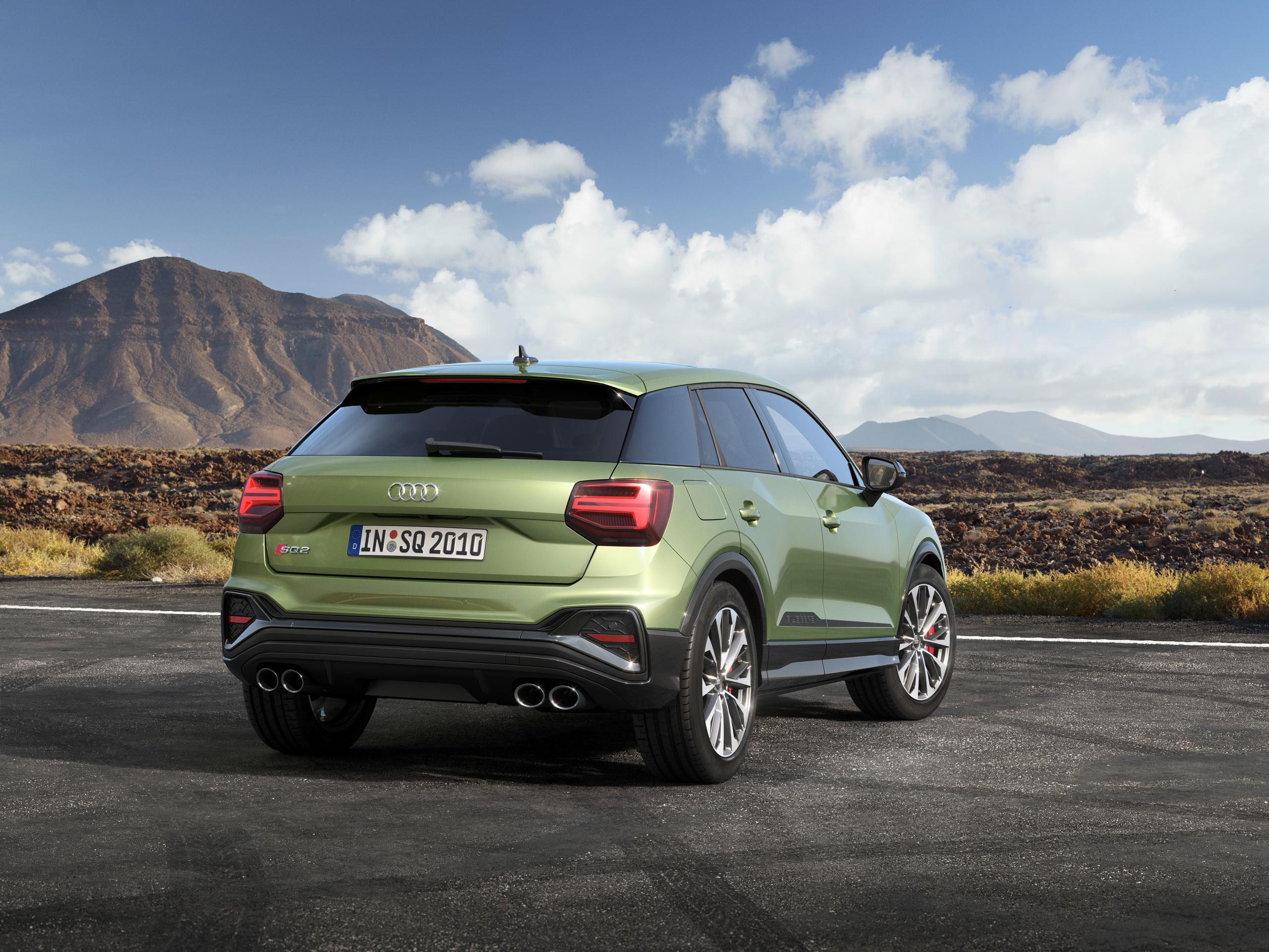 Audi Q2 Rear Side View