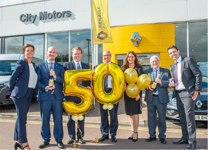 City Motors Celebrates 50 years. Bristol, South West Carco Group