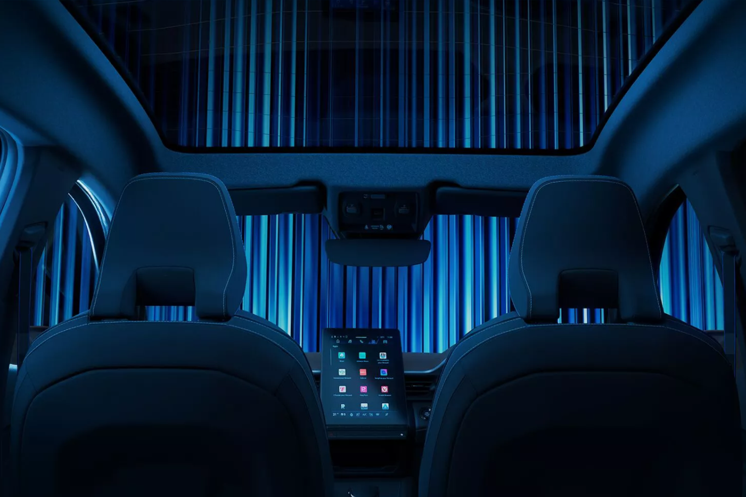 Symbioz cockpit and ceiling