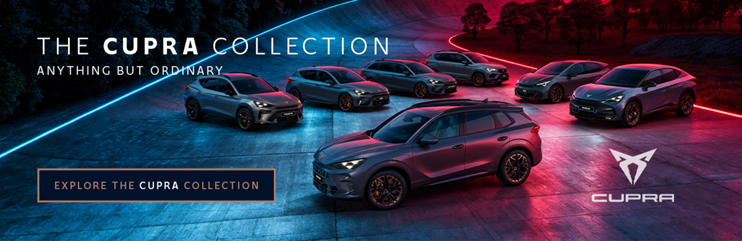 Unleash the CUPRA range at SERE Motors Lisburn with nearly-new models available