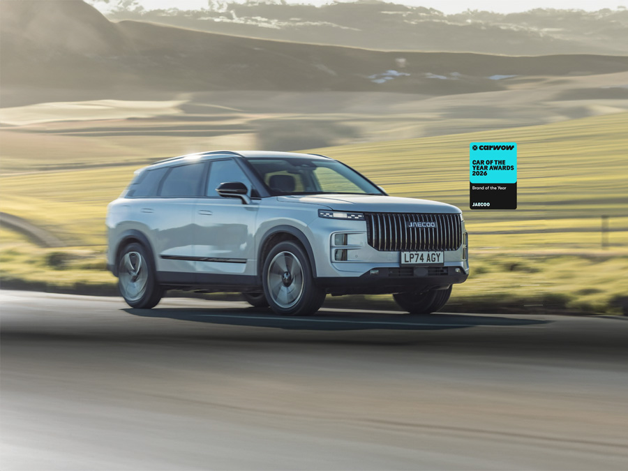 JAECOO named Carwow’s Brand of the Year 2026 