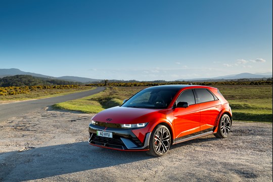  Hyundai celebrates another major win for IONIQ 5 N at the Auto Trader New Car Awards 2024