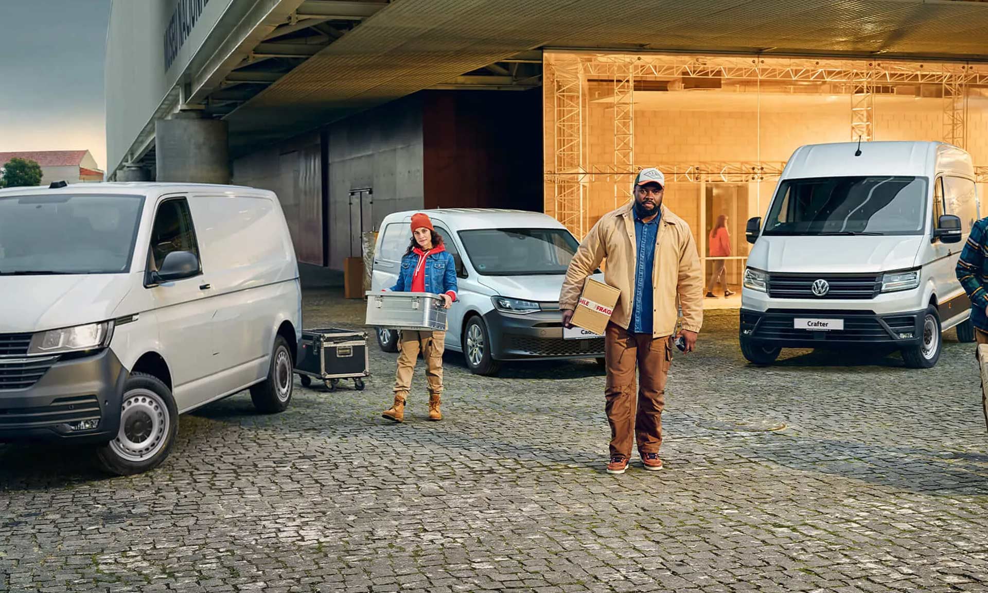 three Volkswagen Commercial range banner