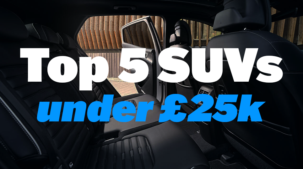 Top SUVs Under £25K