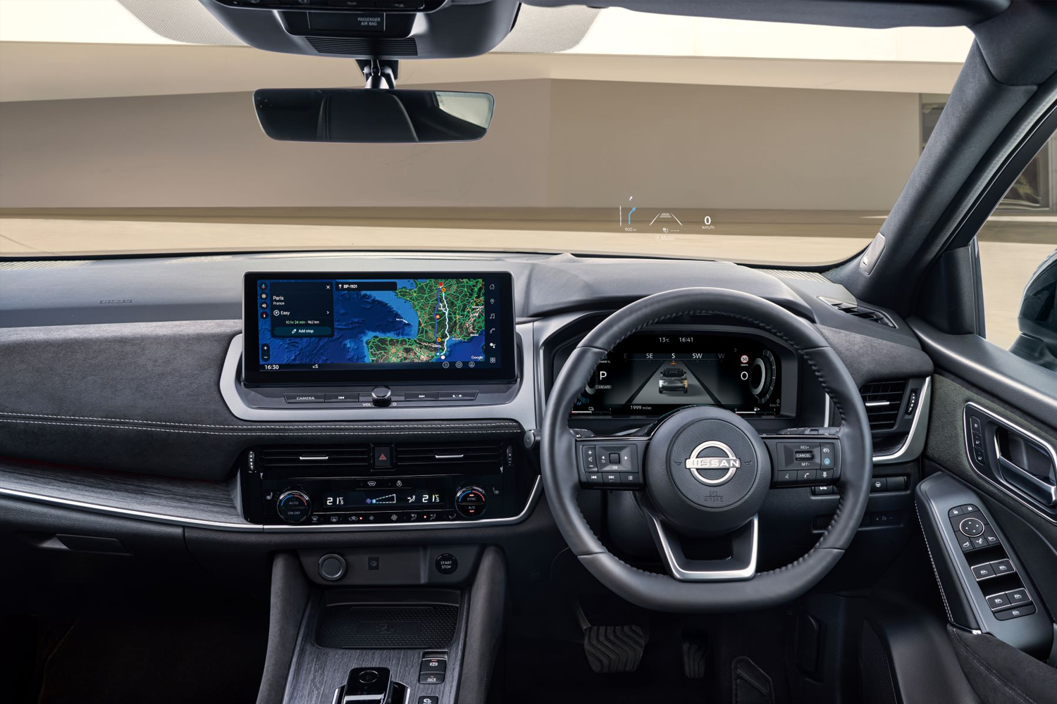 Interior of the Qashqai