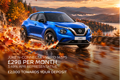 NEW NISSAN JUKE HYBRID PCP OFFER