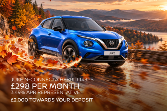 NEW NISSAN JUKE HYBRID PCP OFFER