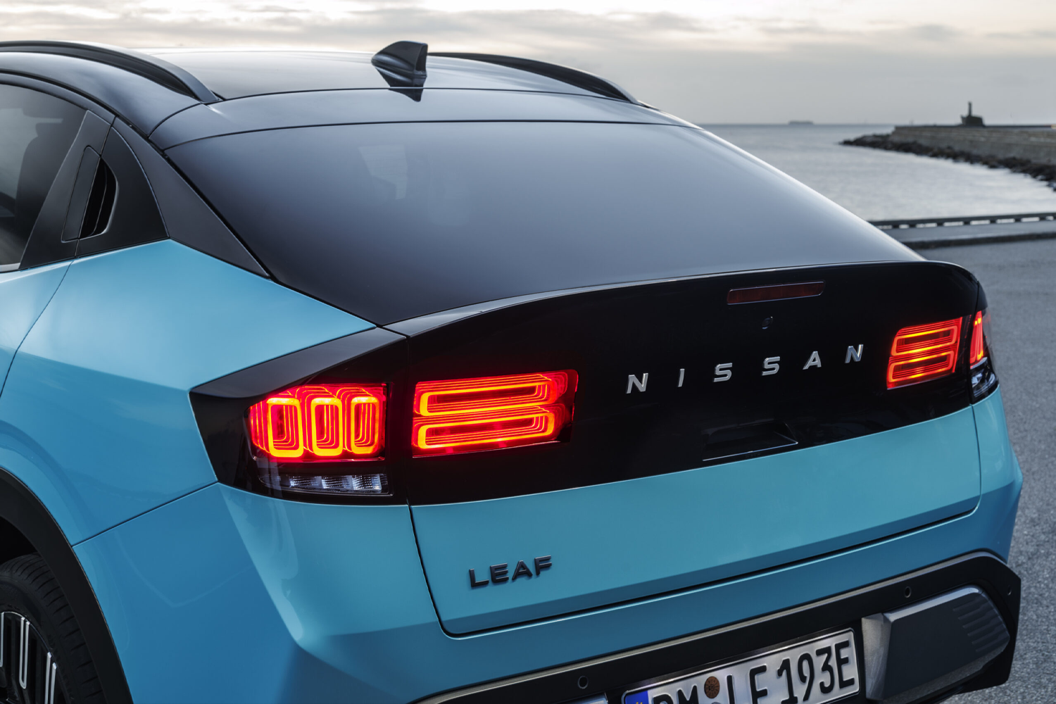 Rear of the All-New Nissan LEAF