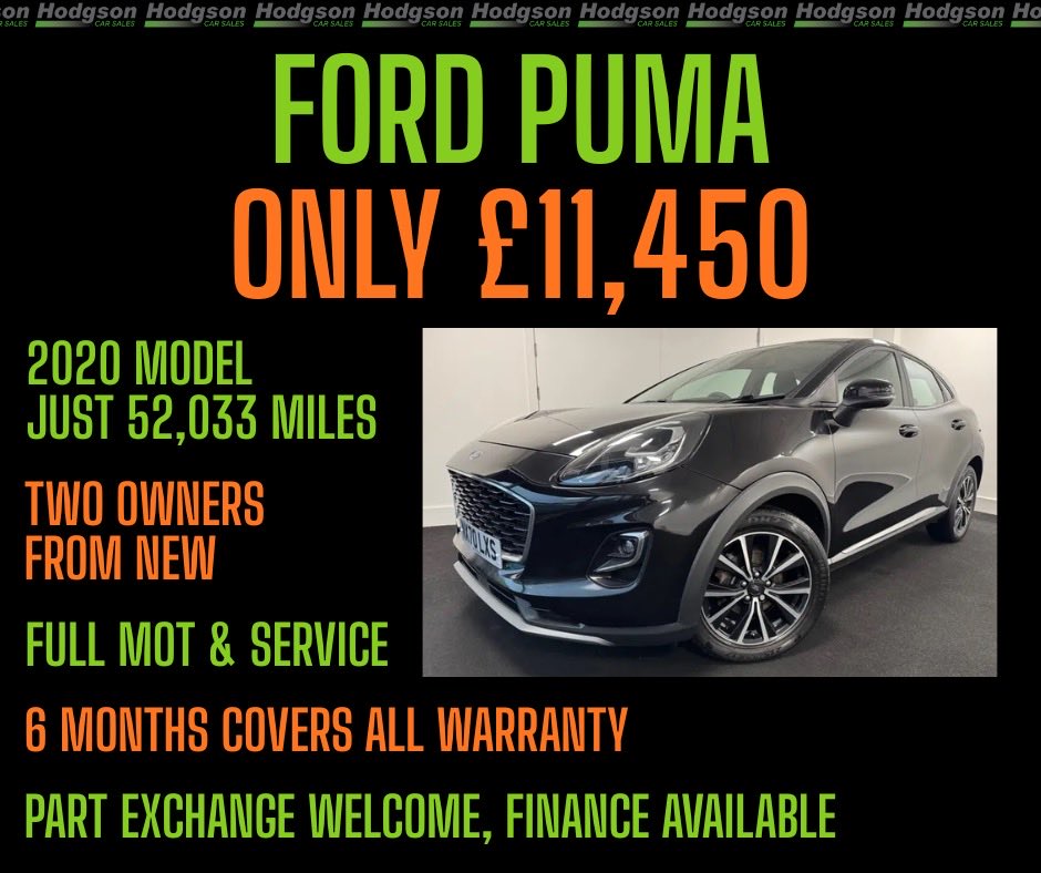 Look at this great value Ford Puma we have for sale at just £11,450 
