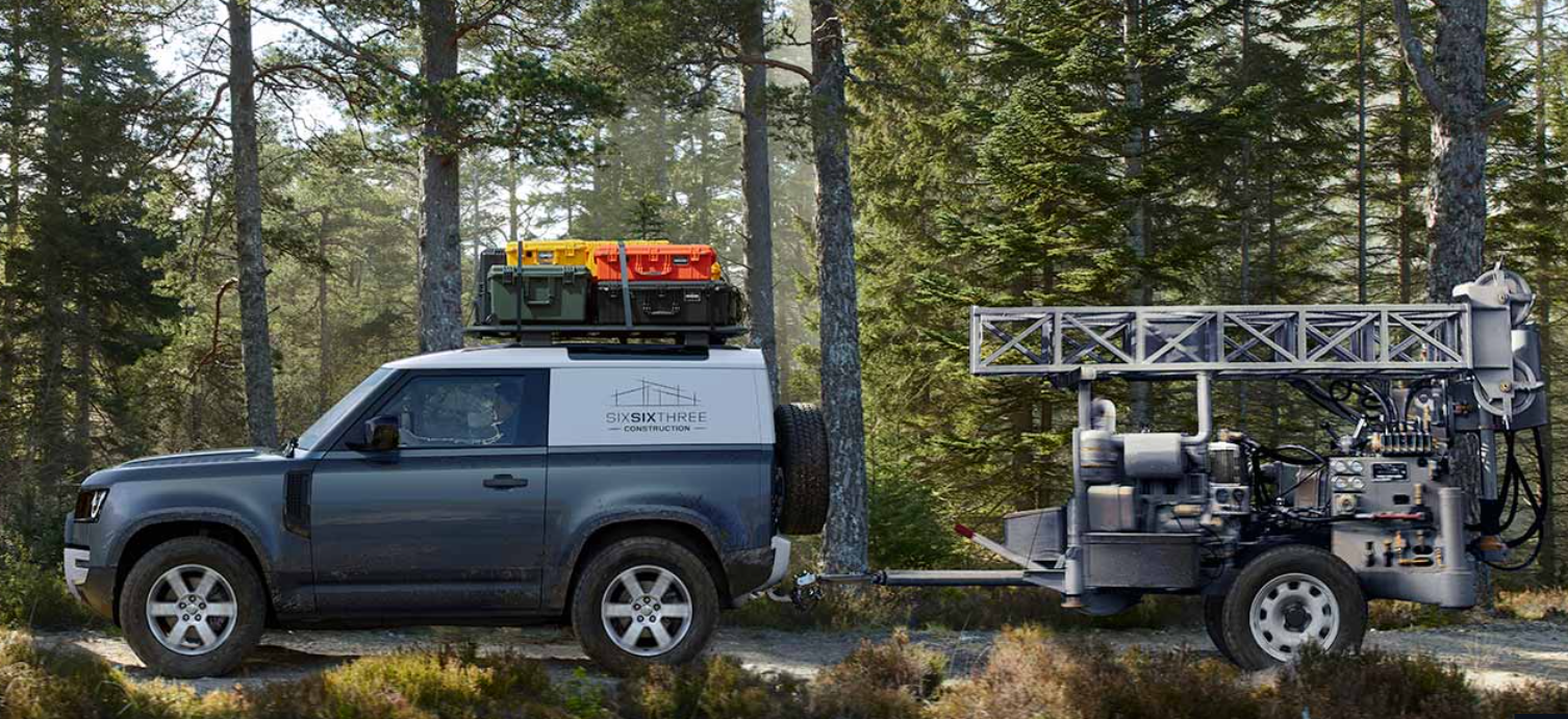 Defender towing