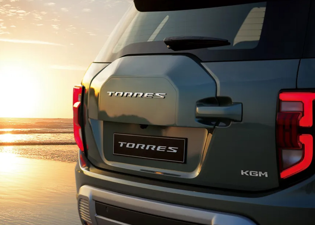 rear of KGM Torres