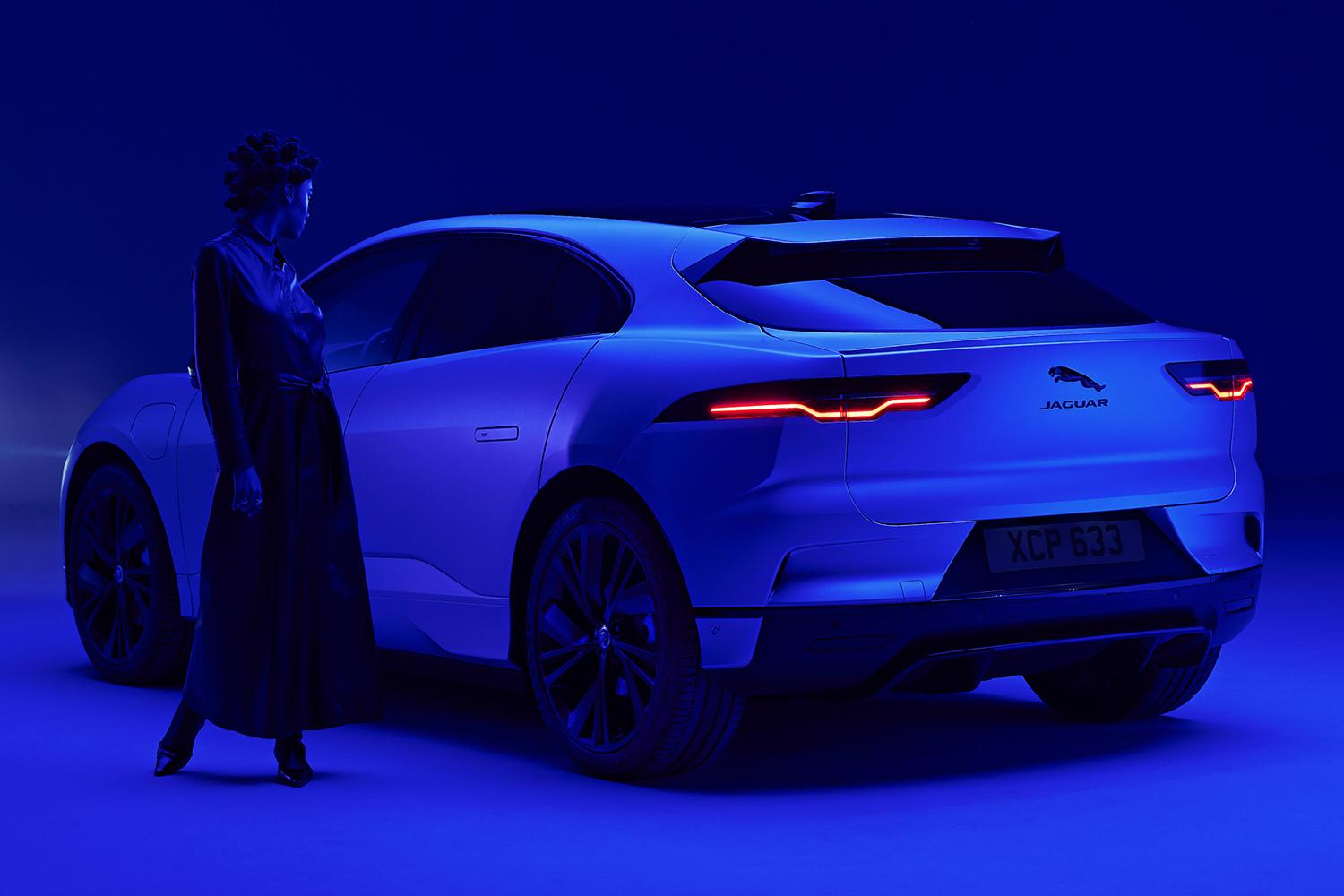 Jaguar Vehicle Rear Side View