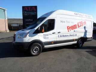 Ford Transit Jumbo Van Hire Ford Dealership, Tenterden C B Motors Kent