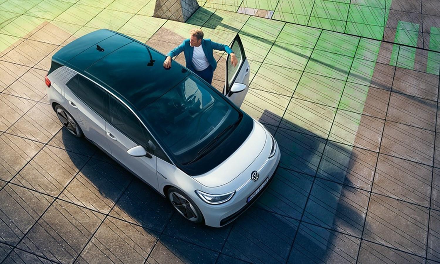 Volkswagen Vehicle Birdseye View