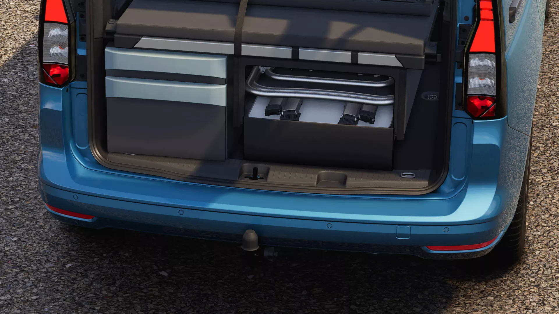 Volkswagen Caddy California Boot Space