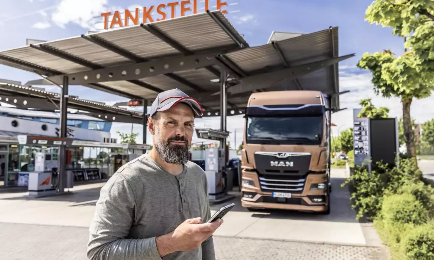 MAN SimplePay x MAN Driver App: Faster refuelling
