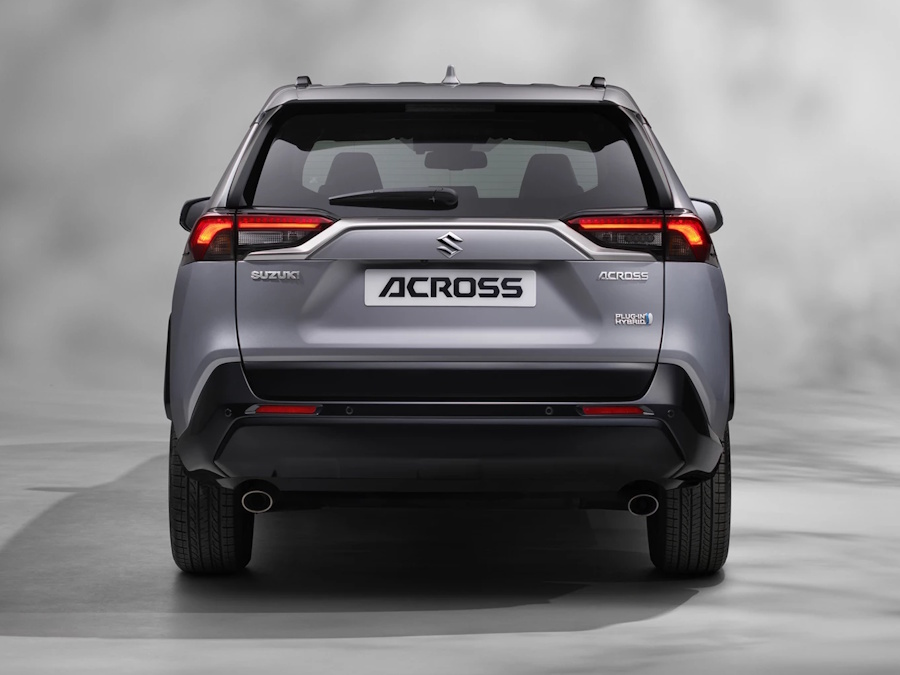 rear of Suzuki Across
