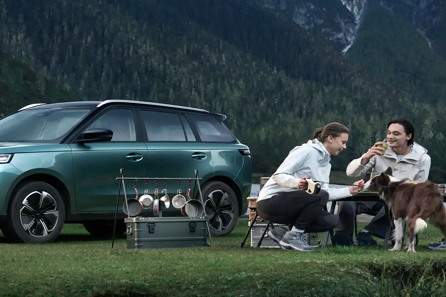 camping with the JAECOO 5