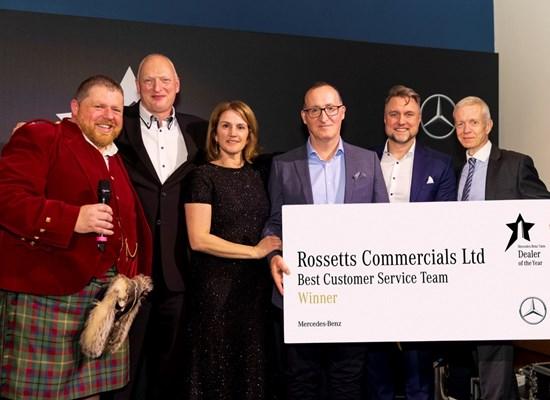 Rossetts wins Mercedes Vans Dealer of the Year 2022