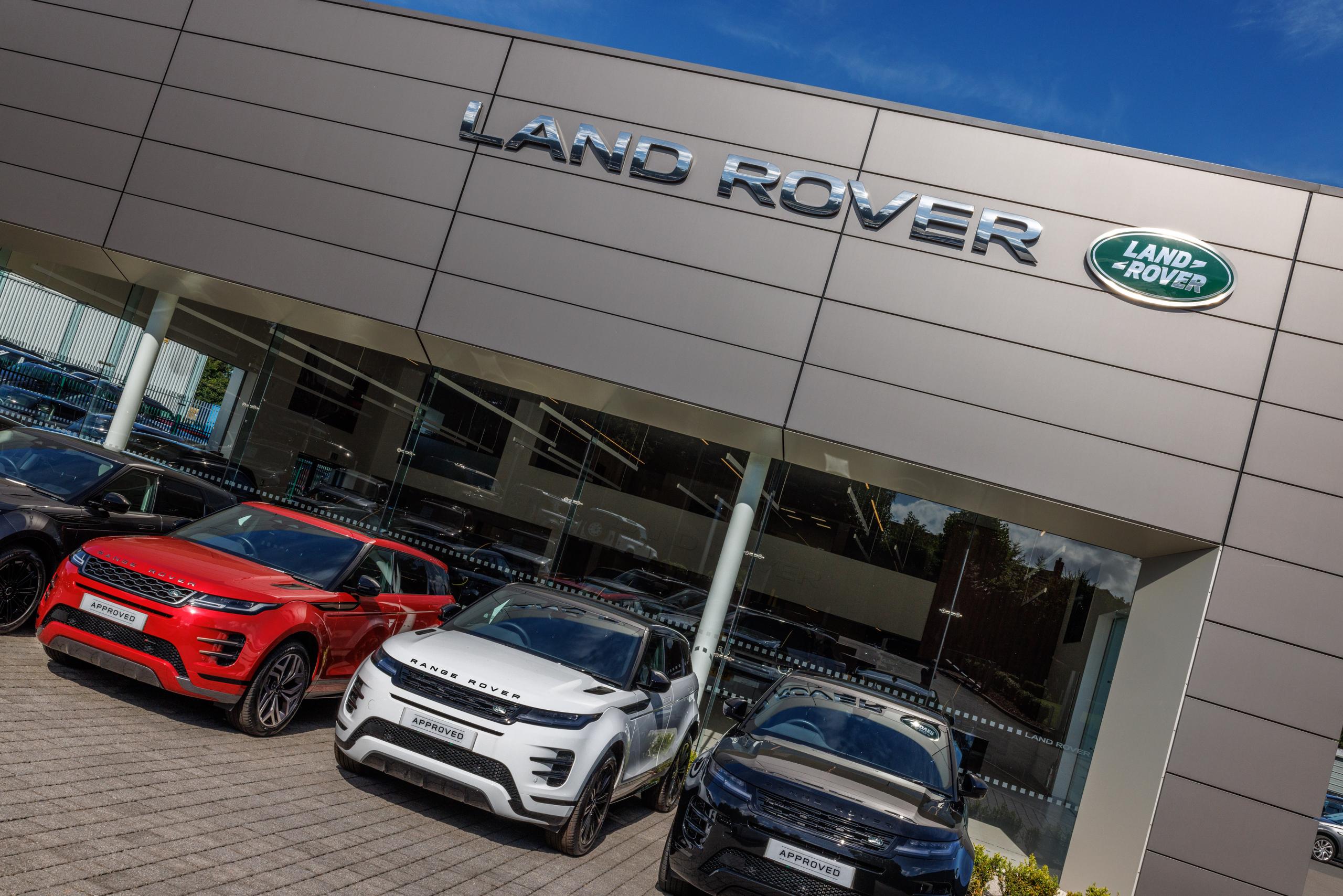 Land Rover Dealership Exterior