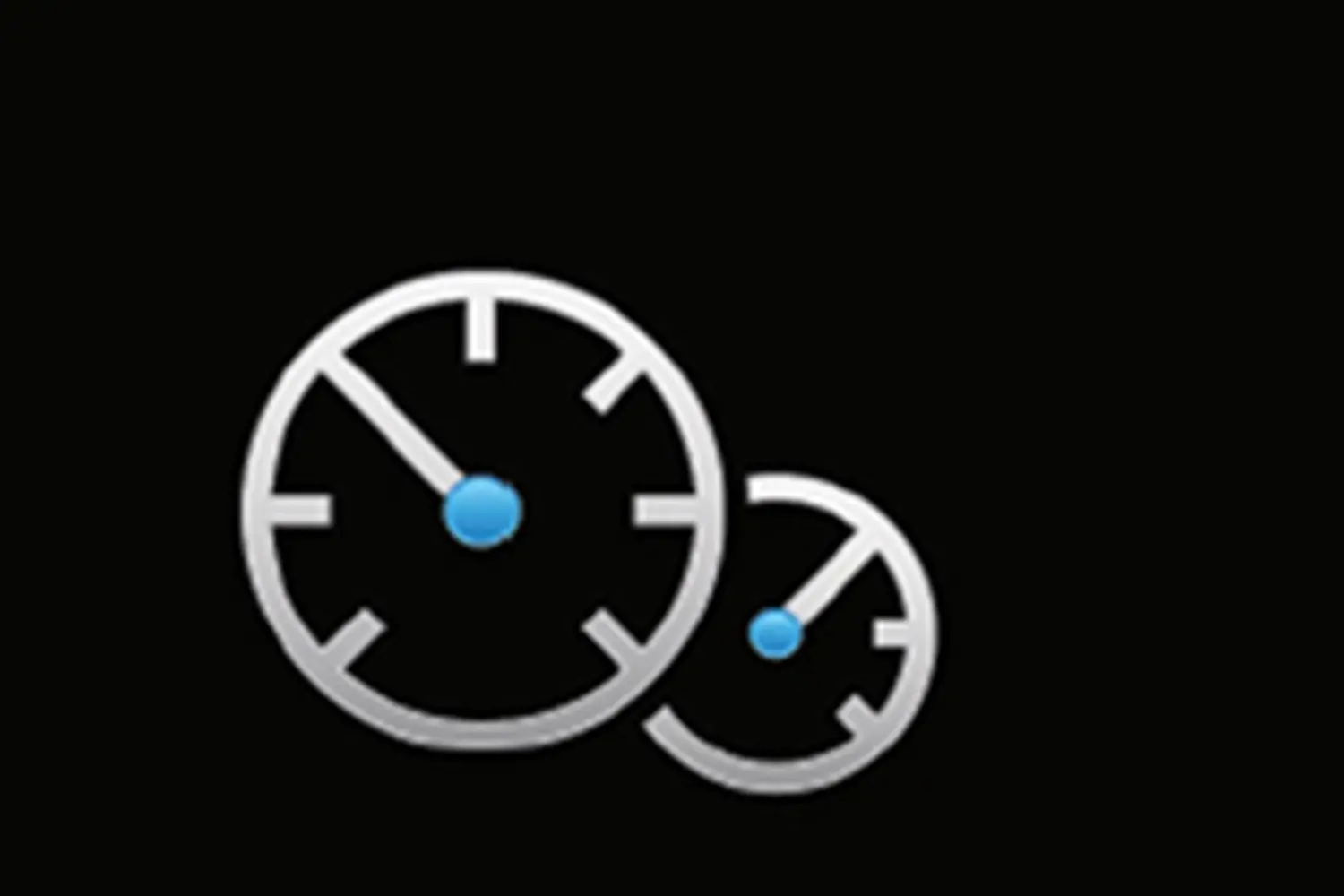 Tow dial icons