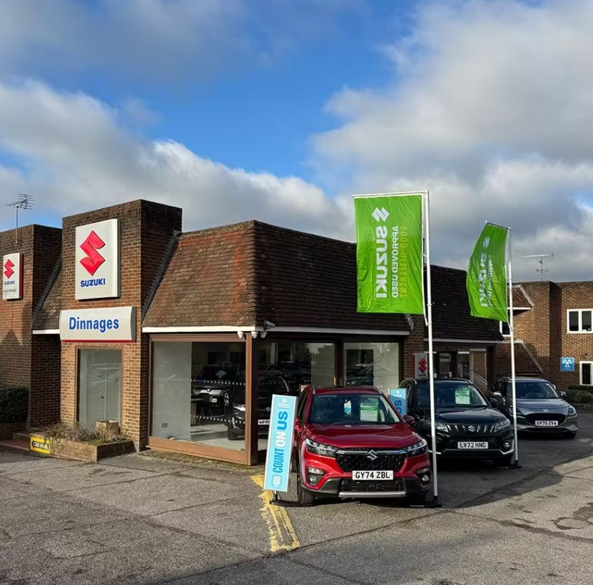 Dinnages is now a Suzuki Franchise
