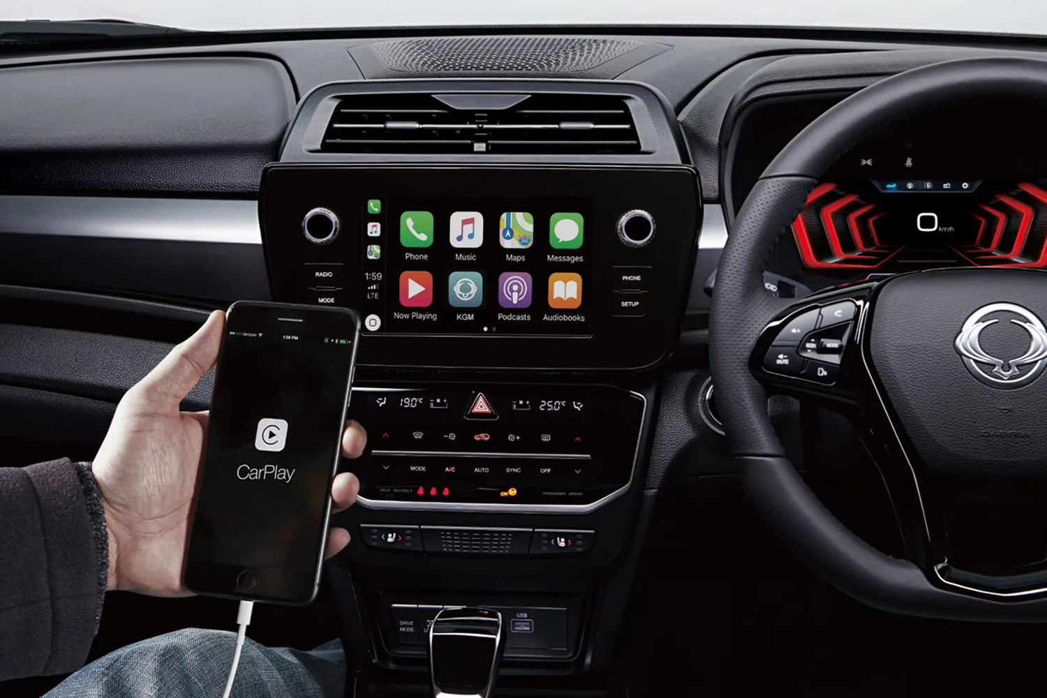 tivoli apple carplay screen