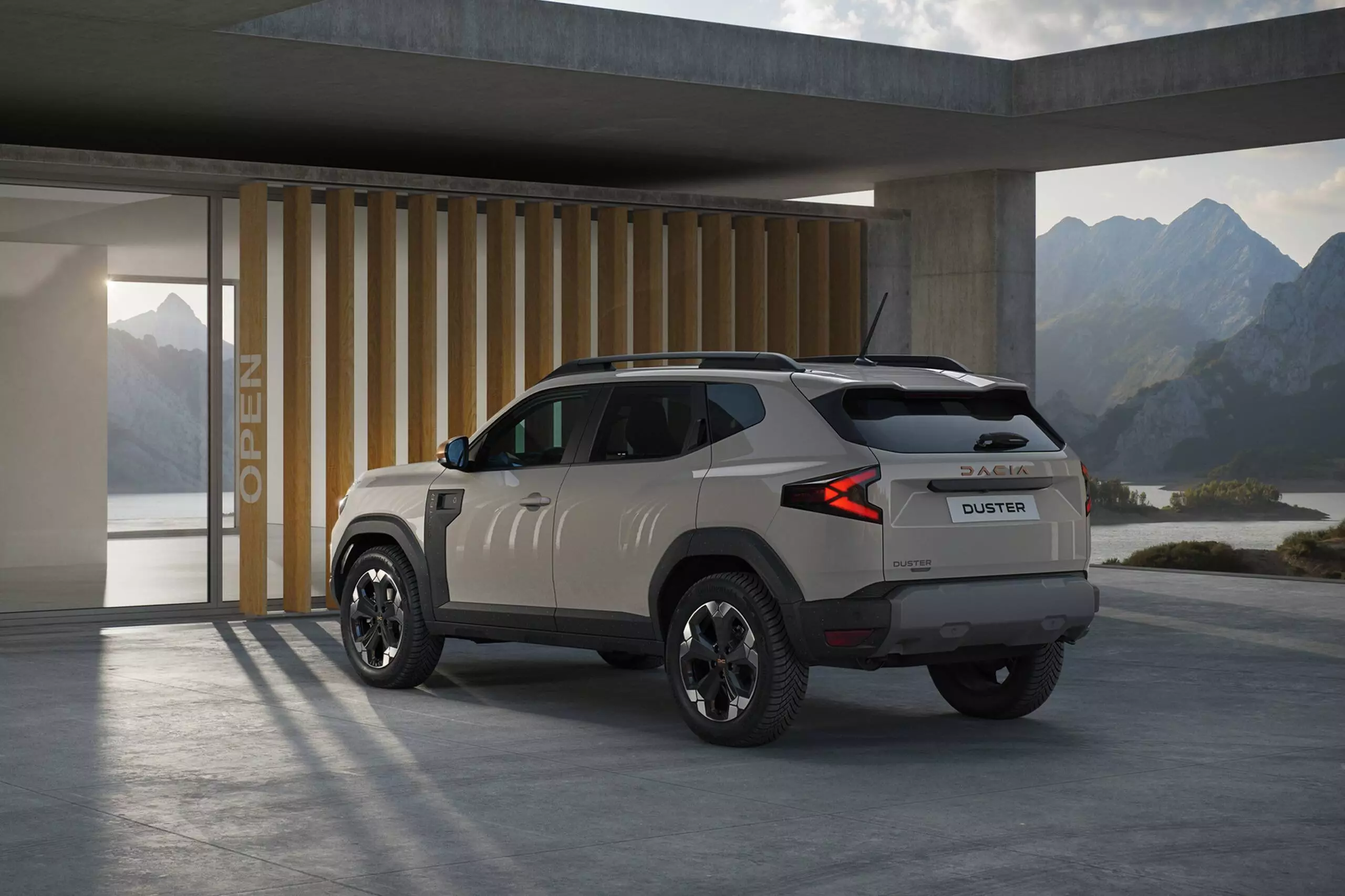 Dacia Duster Rear Side View