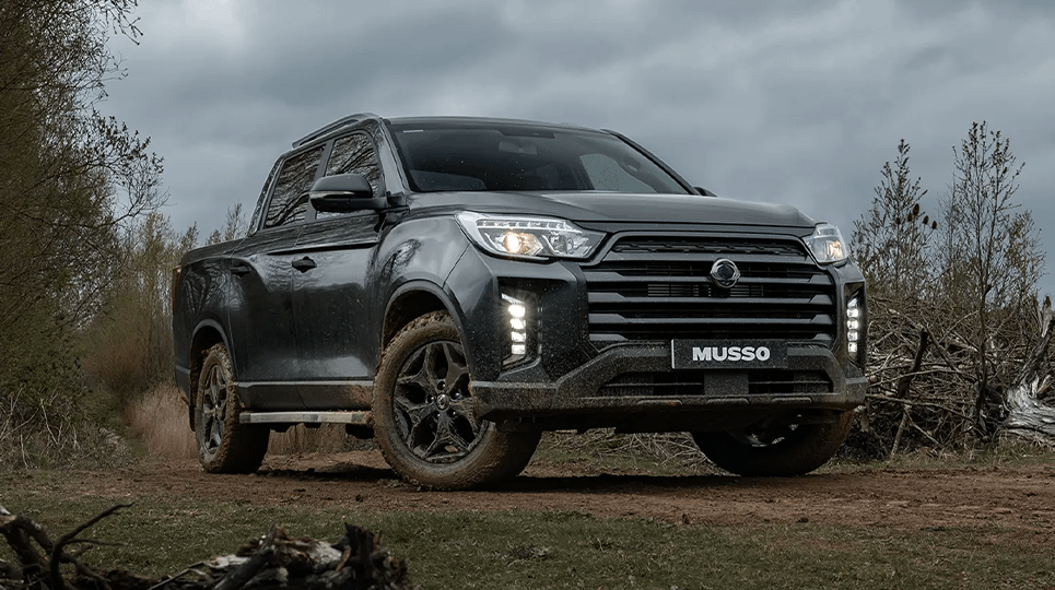 Black 2022 SsangYong Musso