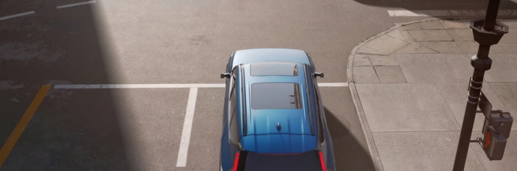 Kia EV9 exterior top view