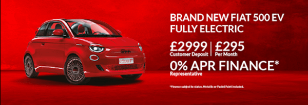 Go Electric For Less with the Fiat 500 42kwh Red Edition 