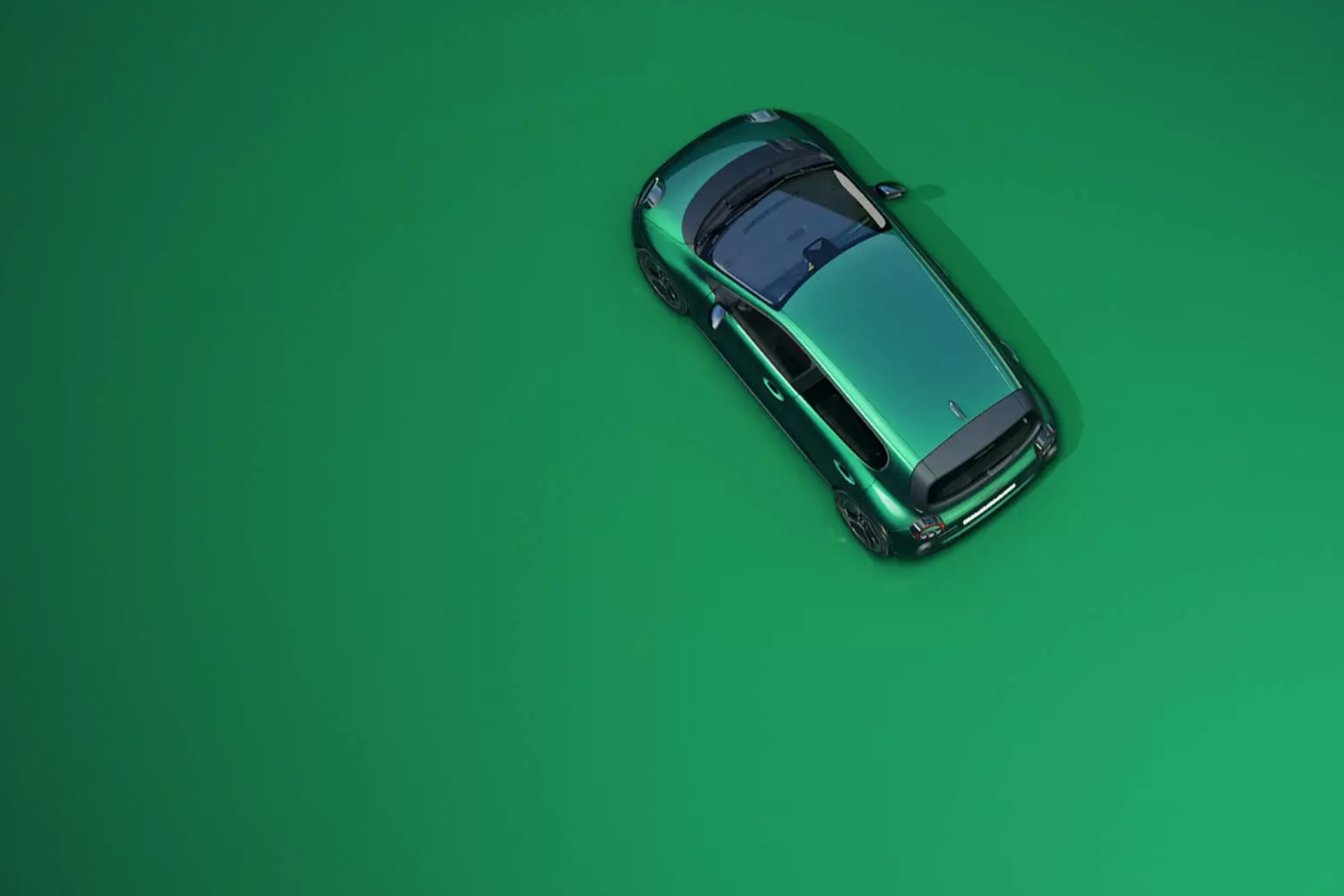 Aerial image of the new renault twingo