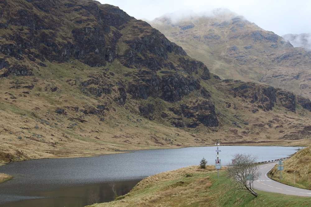 View from A83 in Scotland