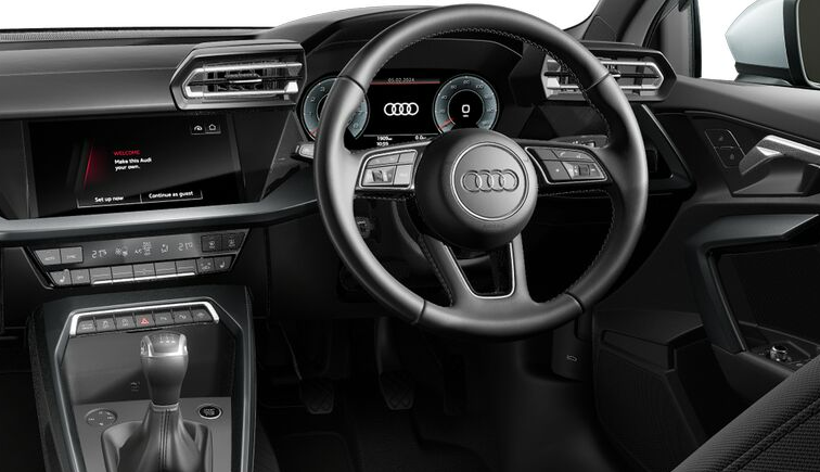 A3 Saloon interior