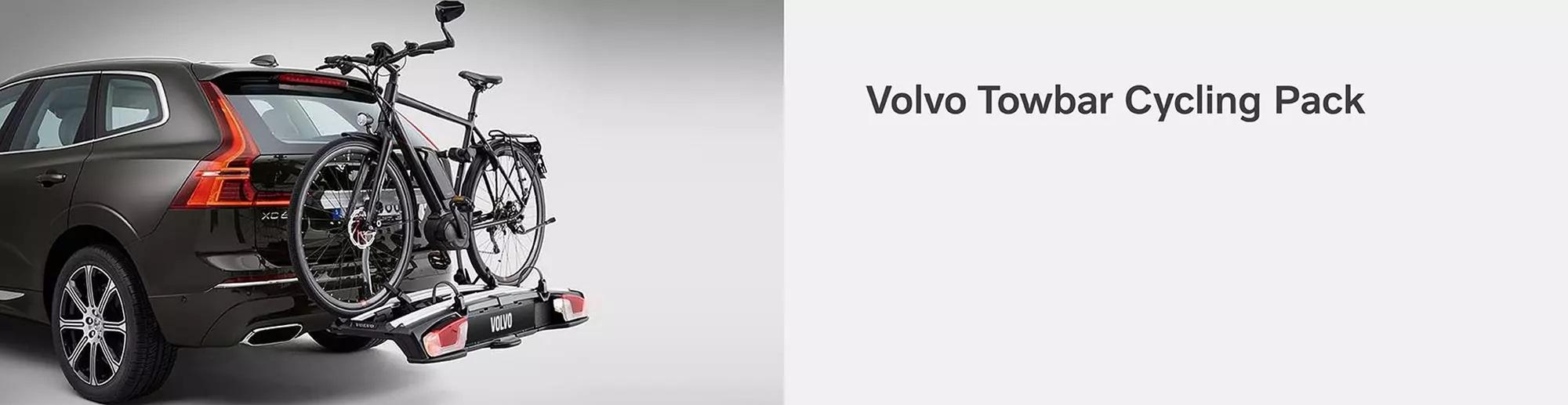 volvo tow bar bike rack