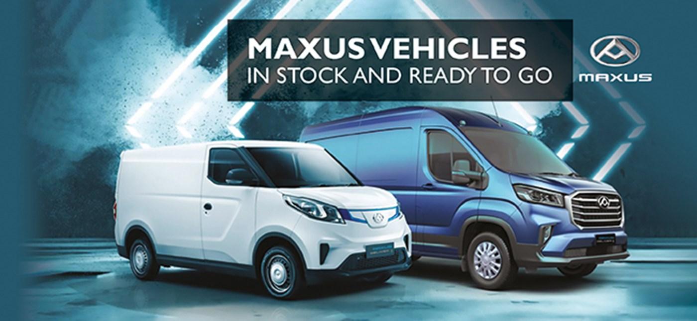Maxus Vehicles in stock