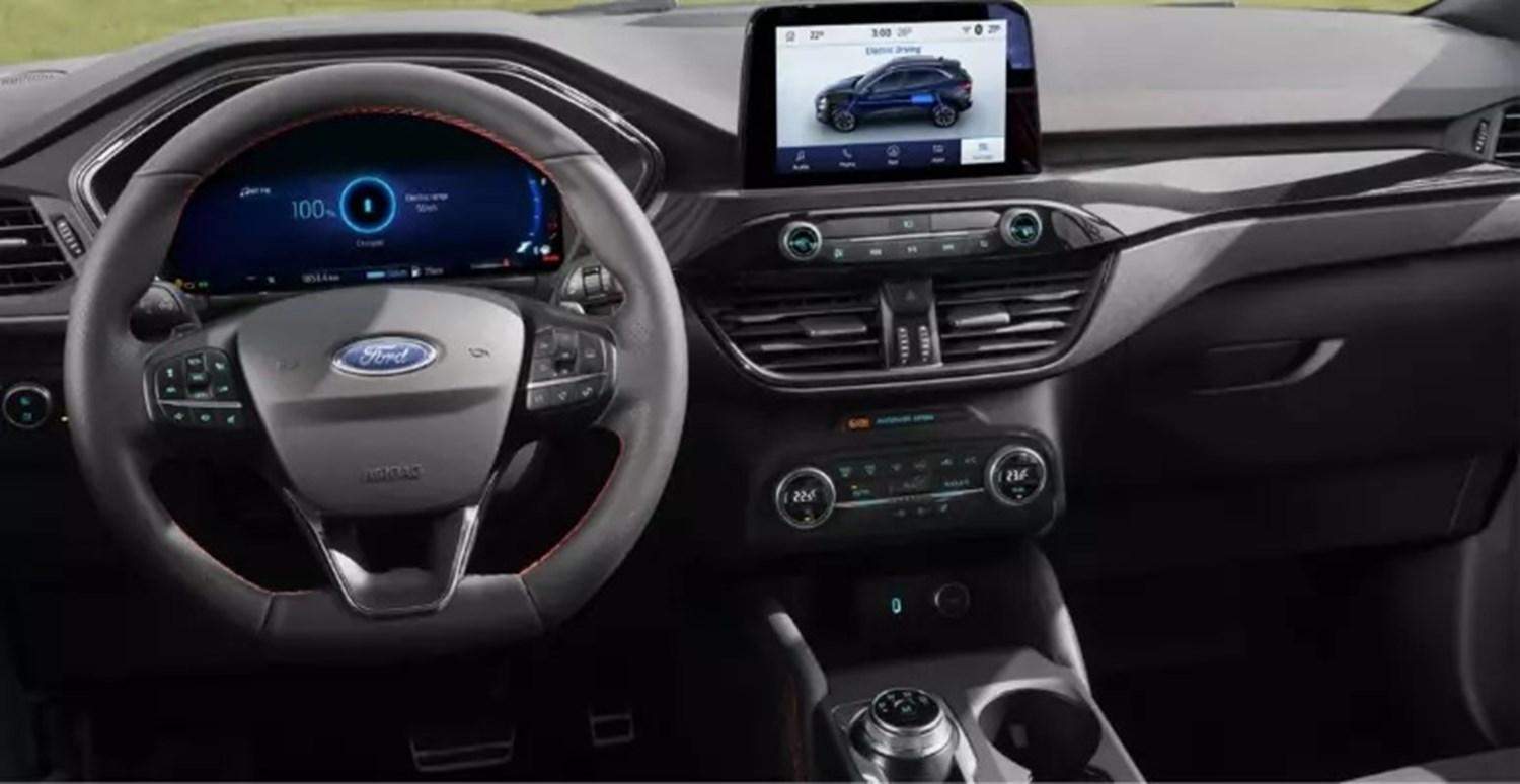 New Ford Kuga connectivity dashboard  and screen