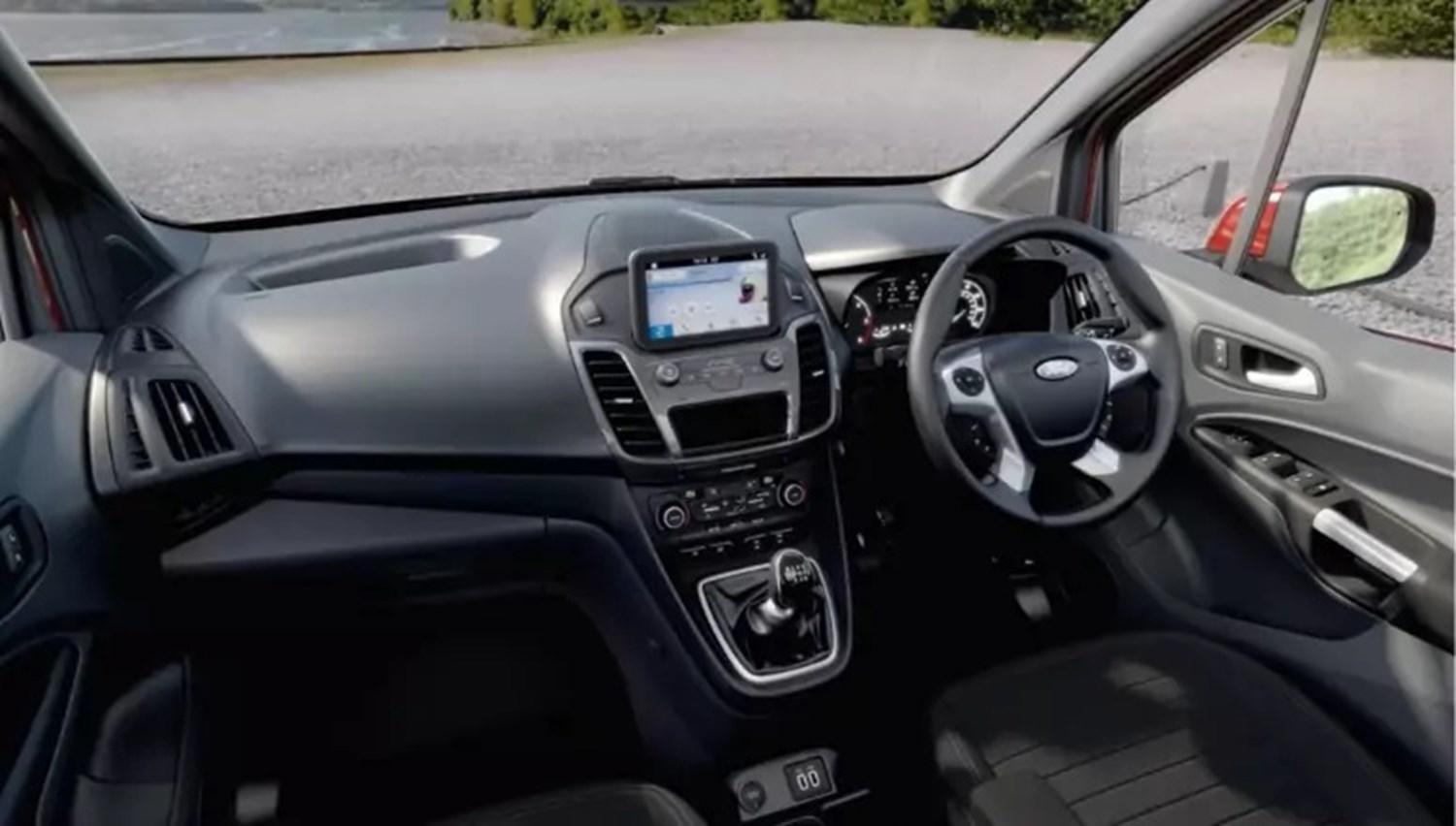 Ford Torneo dashboard and driver's seat