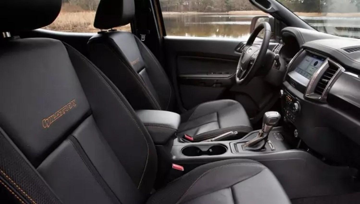 New Ford Ranger interior 