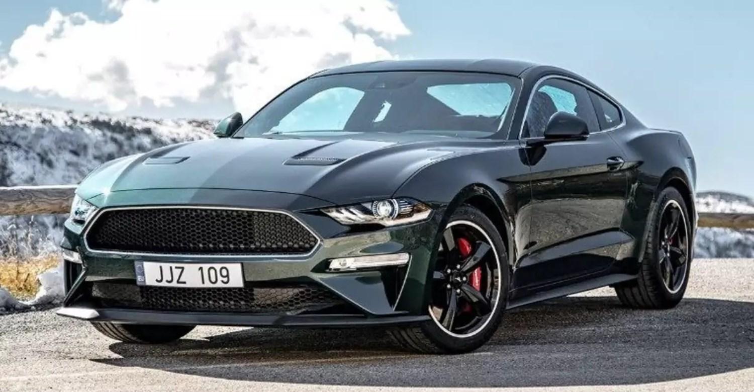 New Ford Mustang Bullitt front view