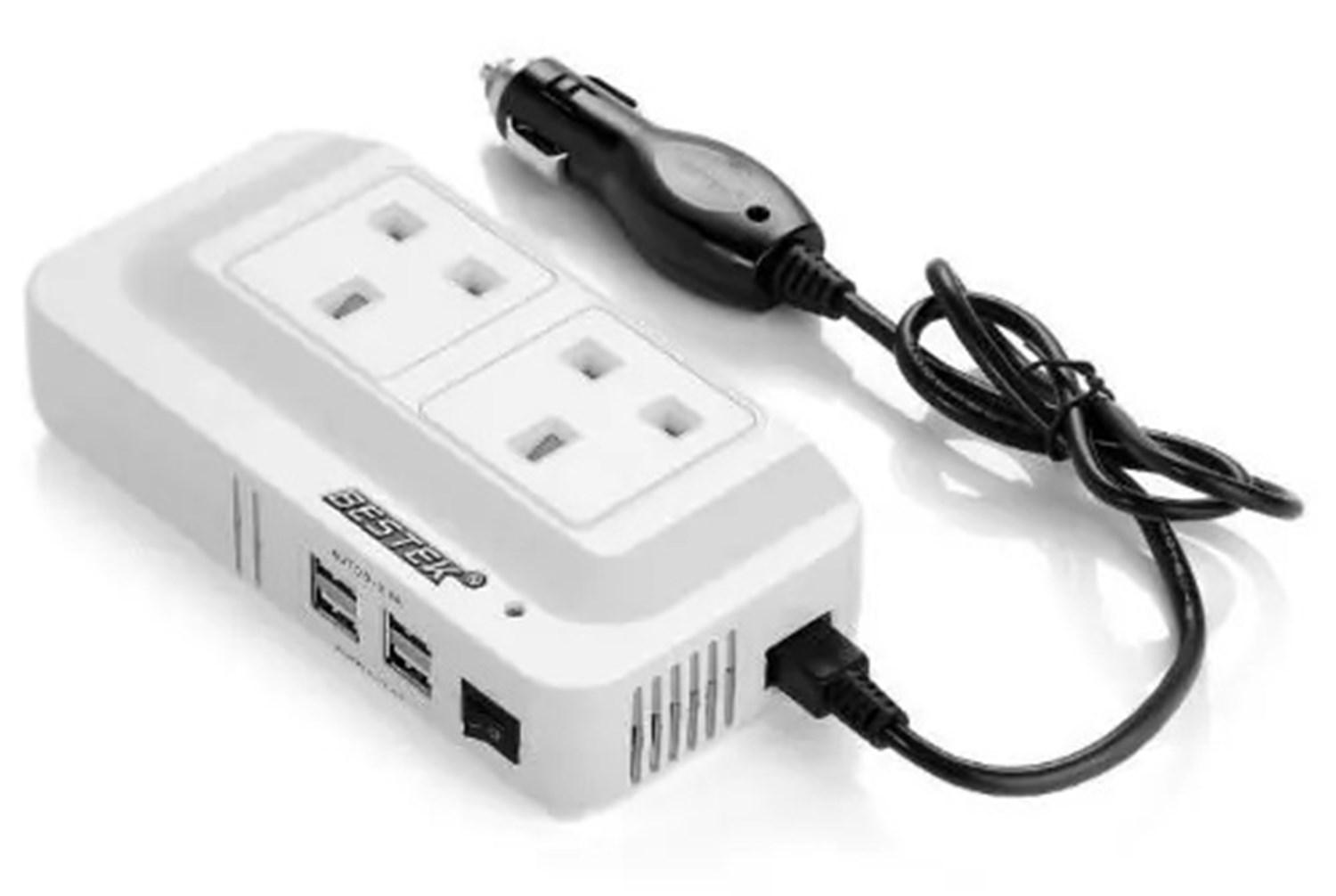 Bestek power inverter dual socket 