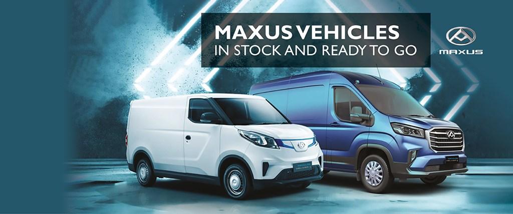 Maxus Vehicles in stock