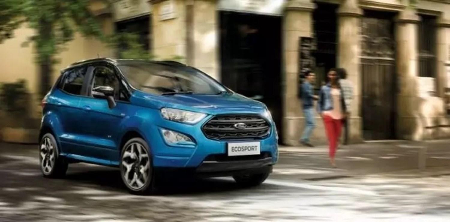 New Ford Ecosport blue