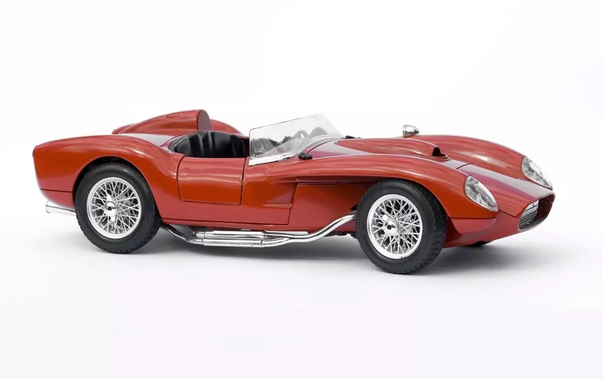 Vintage Racing Car Model