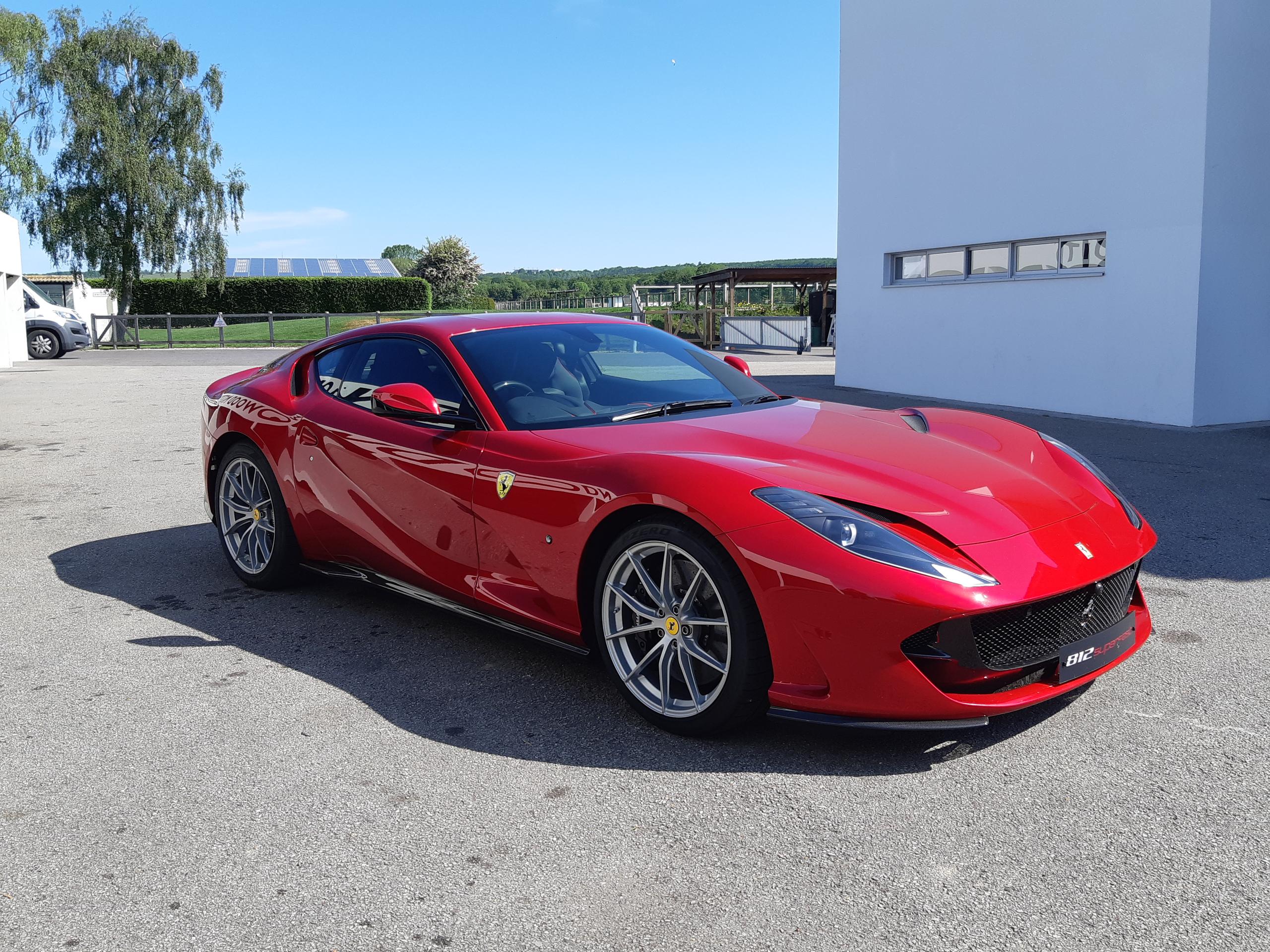 Red Ferrari
