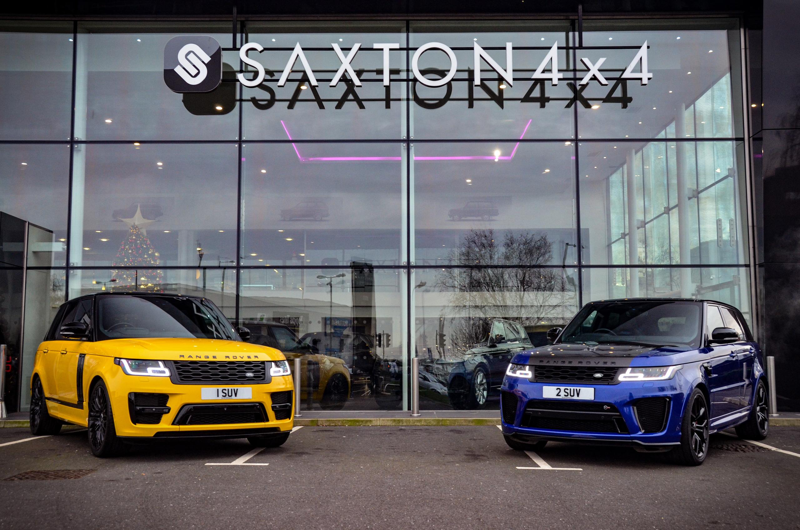 Saxton 4x4 splash £32k on '2 SUV' number plate Saxton 4x4